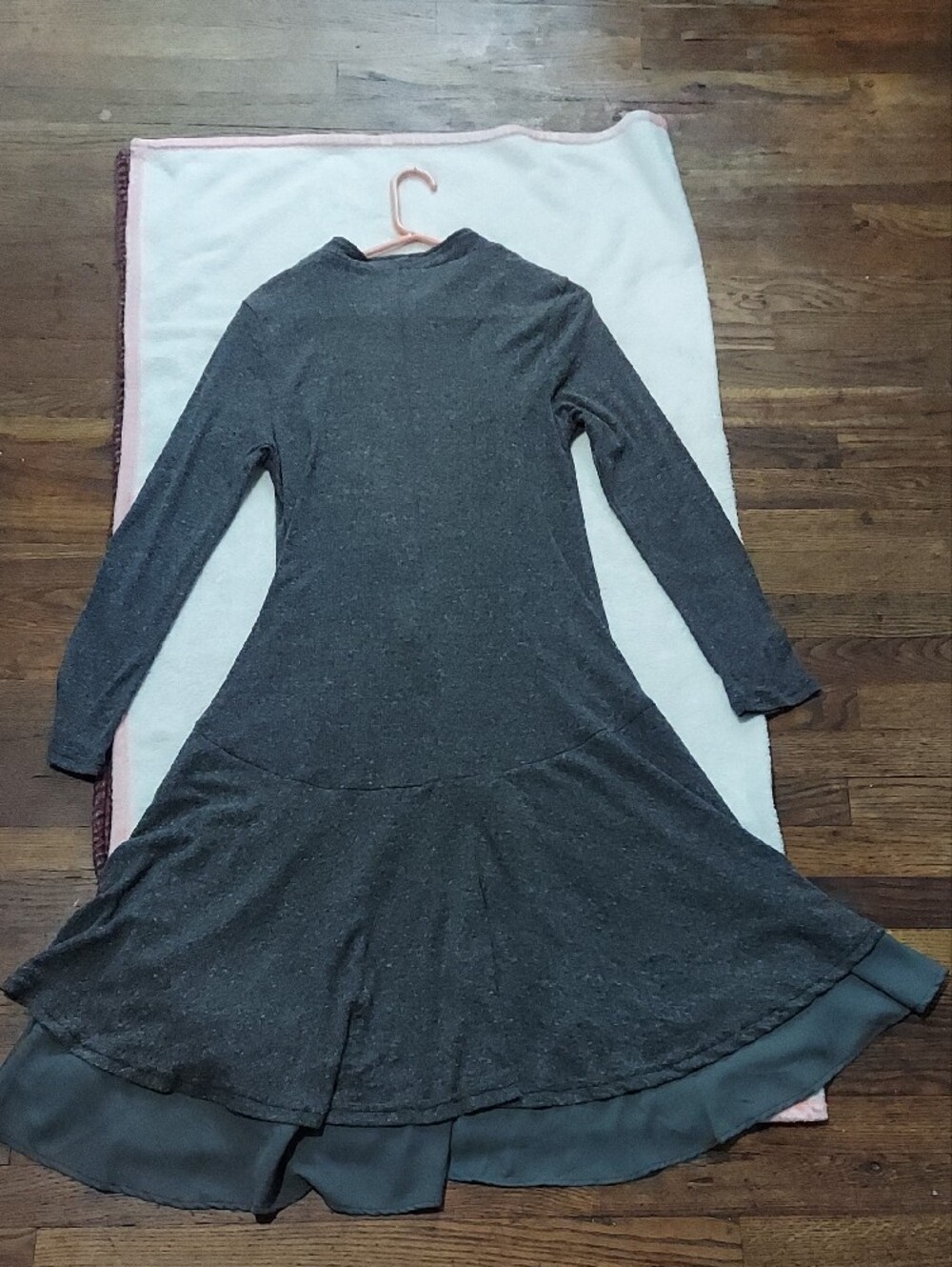 5 for $10 M&M Reborn Dark Gray Knit Open Cardigan - Picture 7 of 9